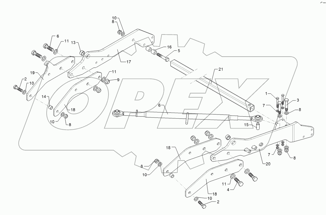 62210508 Carrier for rollers