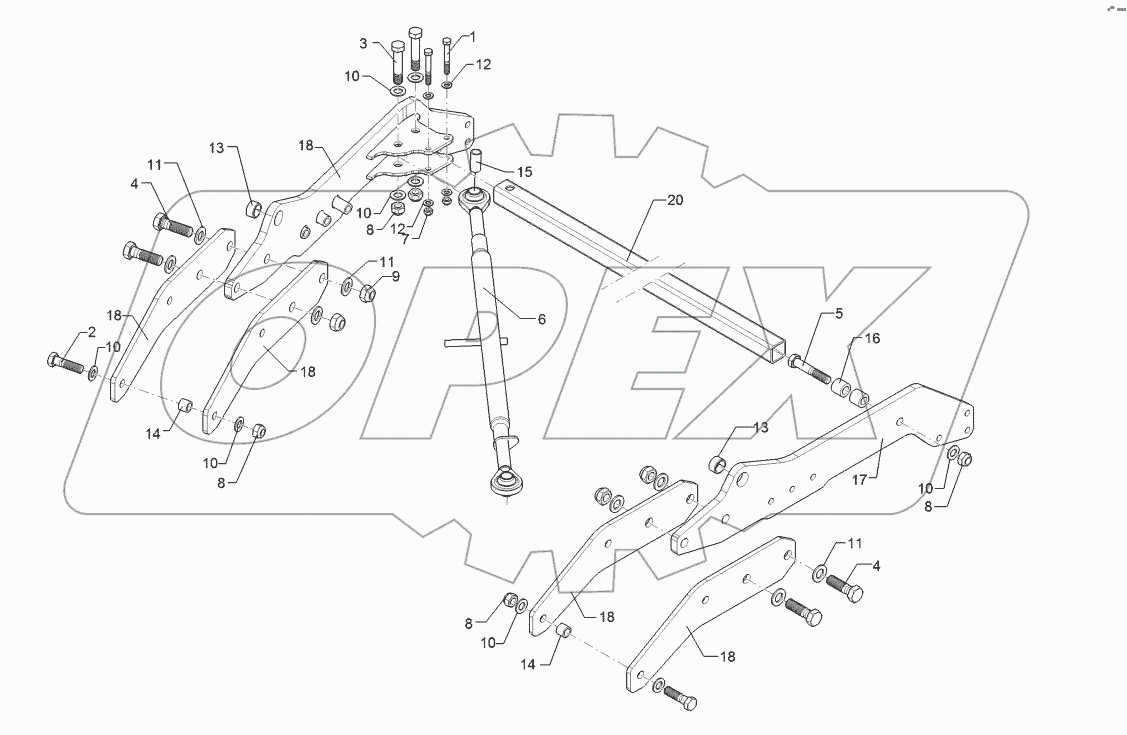 62210509 Carrier for rollers