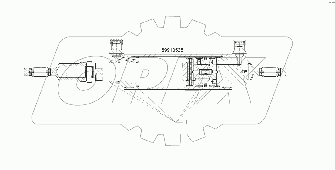 57511212 Hydraulic ram