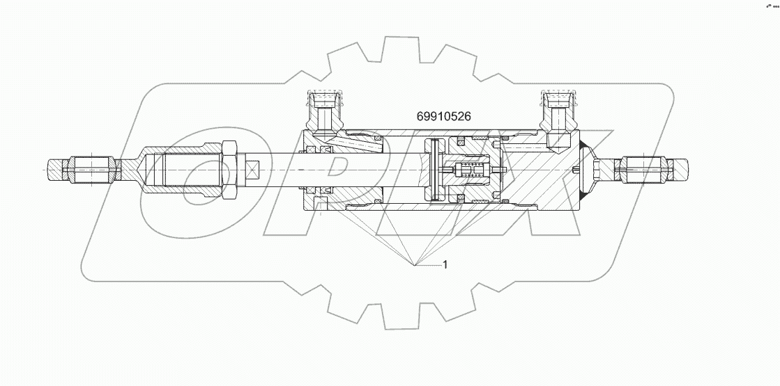 57511214 Hydraulic ram