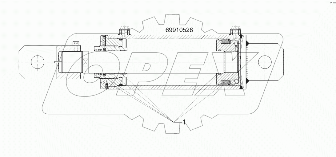 57511217 Hydraulic ram