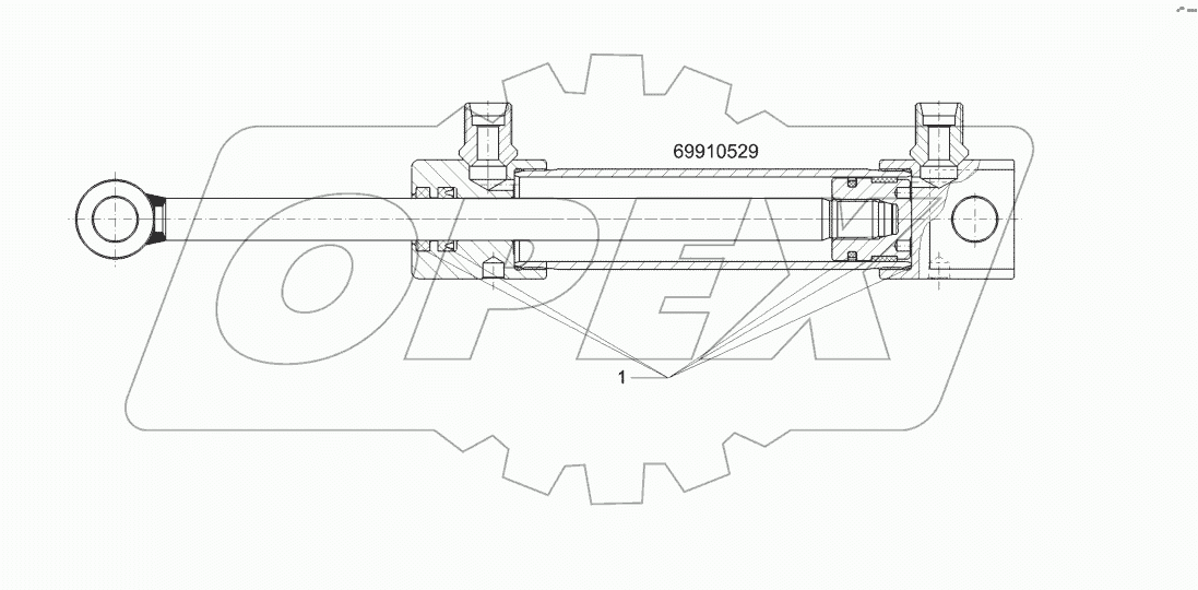 57511219 Hydraulic ram