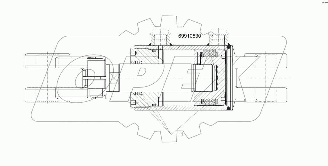 57511221 Hydraulic ram