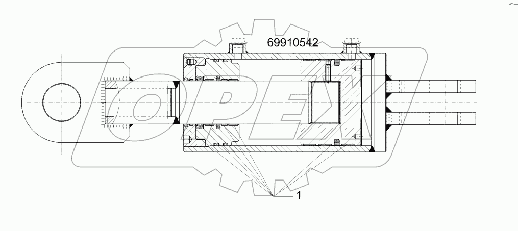 57511278 Hydraulic ram