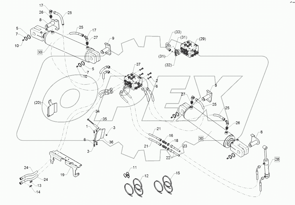 67511123 HY-assembly folding device