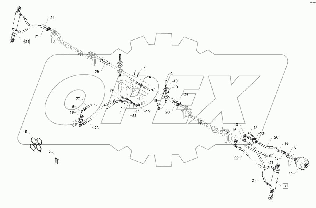67511133 HY-assembly depth wheel