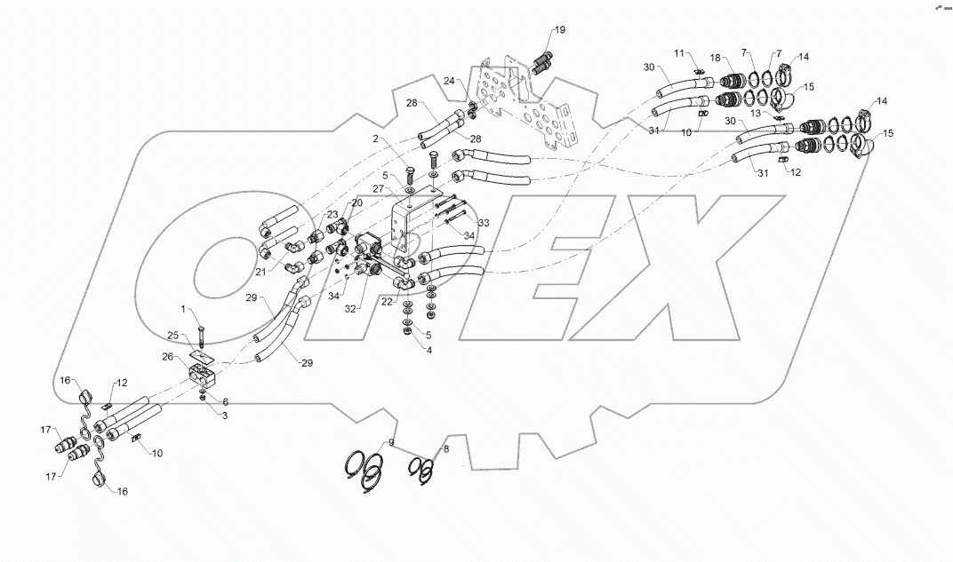 67511143 HY-assembly directional valve