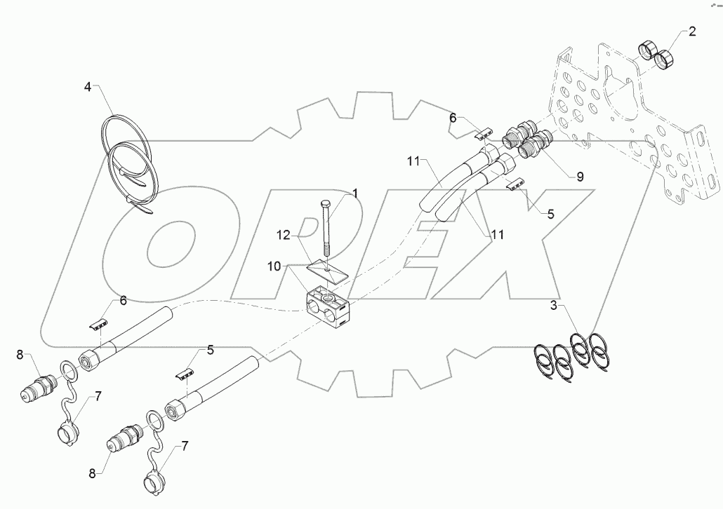 67511155 HY supply pipe trailer