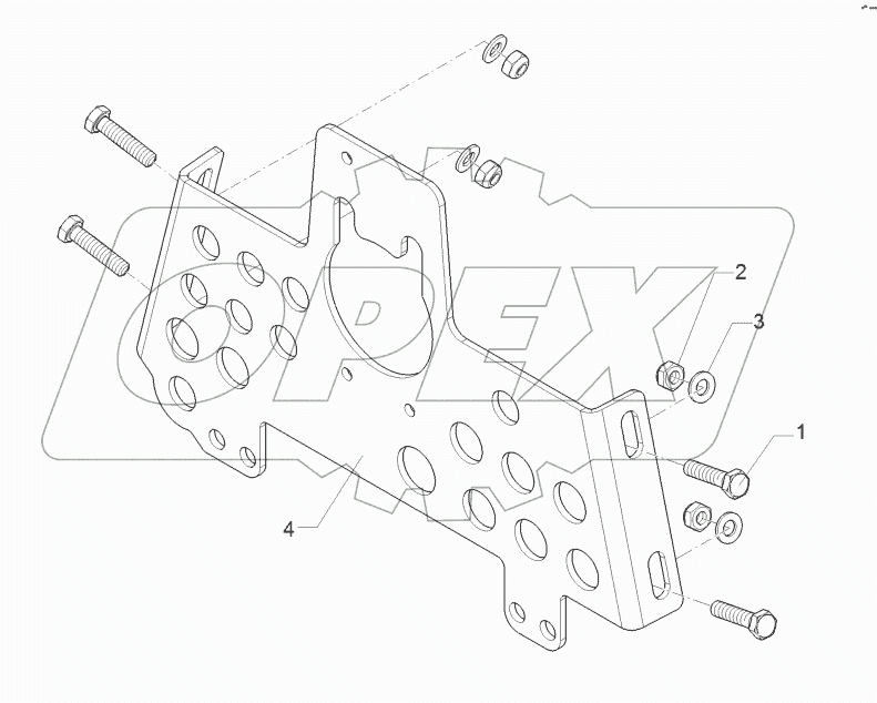 67511177 Connecting plate