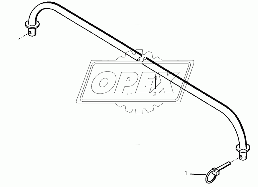 Connecting rod 80+110 WDP/70