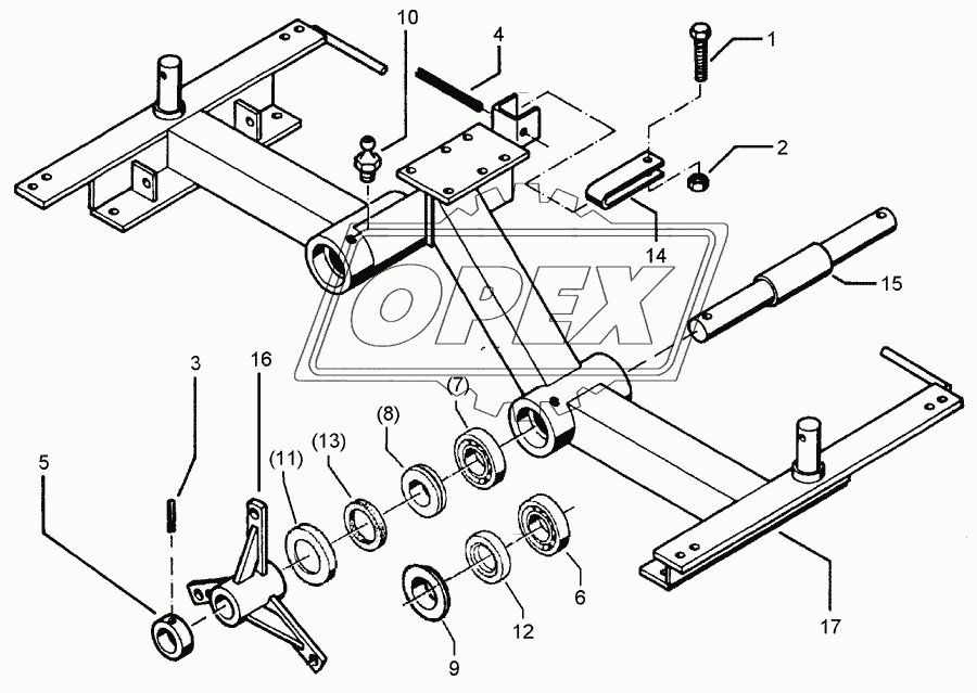 Basic frame Variopack 110 DP-70 A