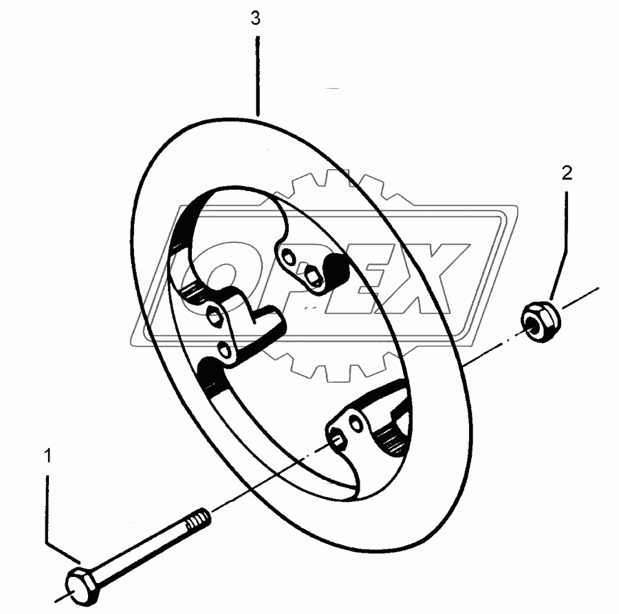 Packer wheel 700-30°-A