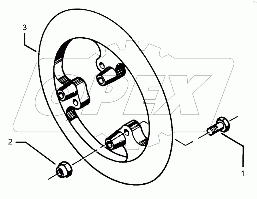 Packer wheel 700-30°-I