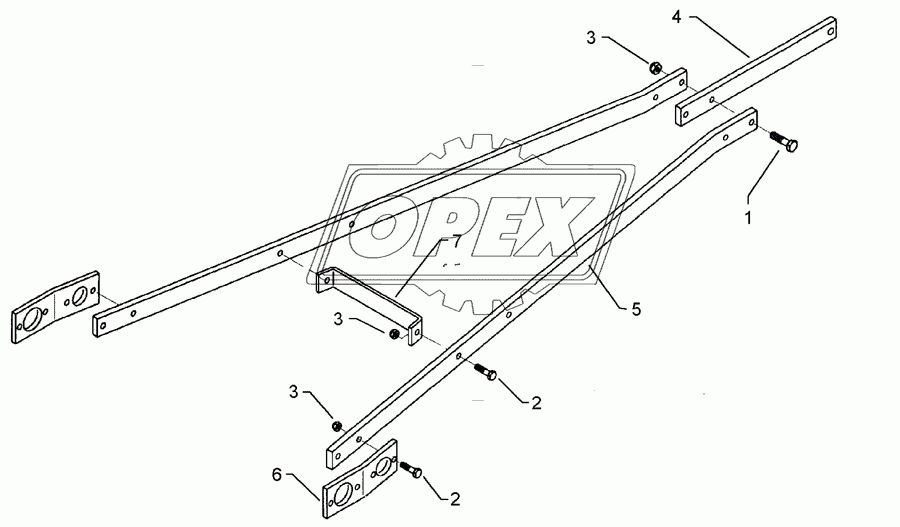 Deichsel Vari-AB 60x20x2000