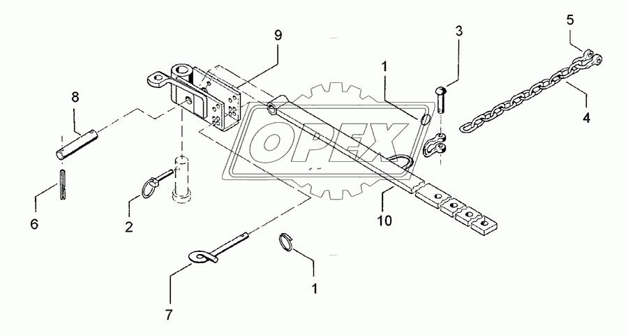 Deichsel Vari-AB 50x20x1810