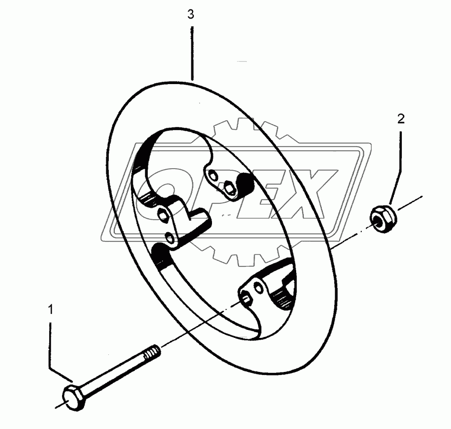 Packer wheel 700-30°-A