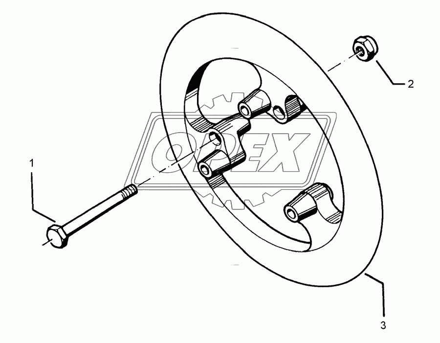 Packer wheel 700-30°-MI/GGG