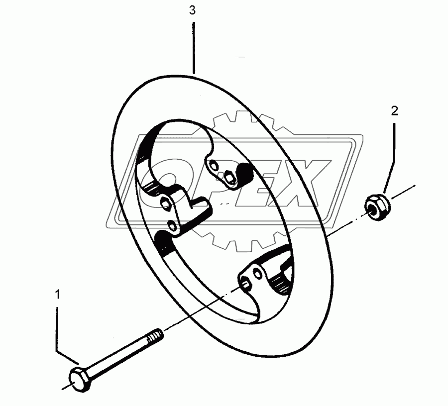 Packer wheel 700-30°-A/GGG