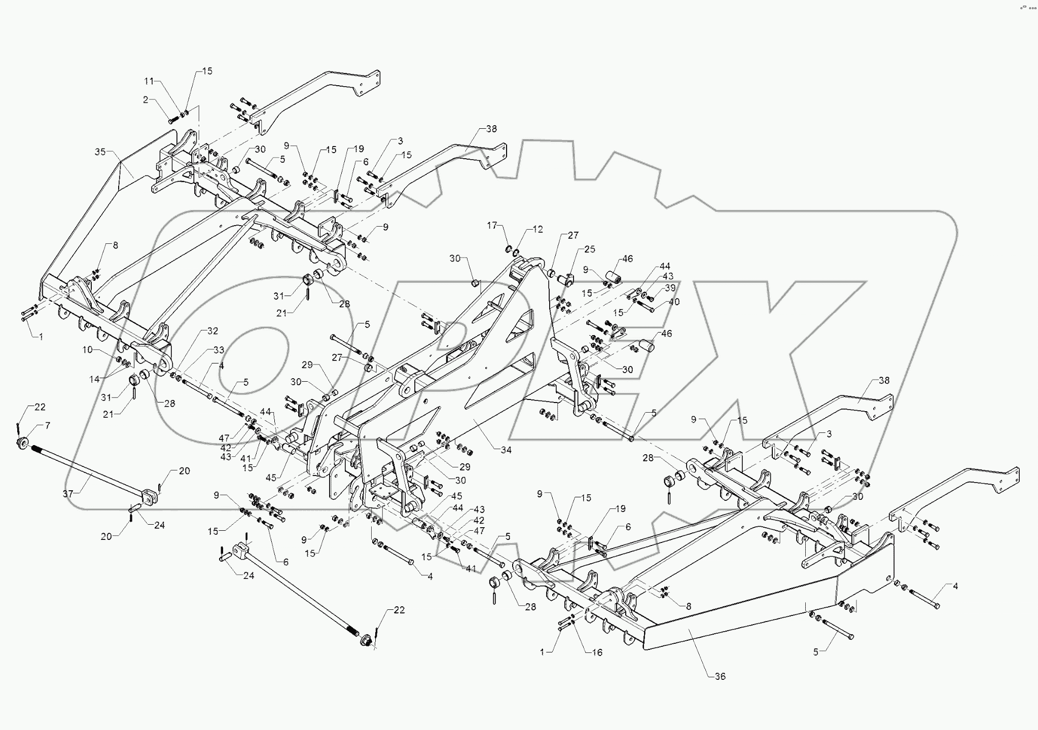 61210232 Basic frame