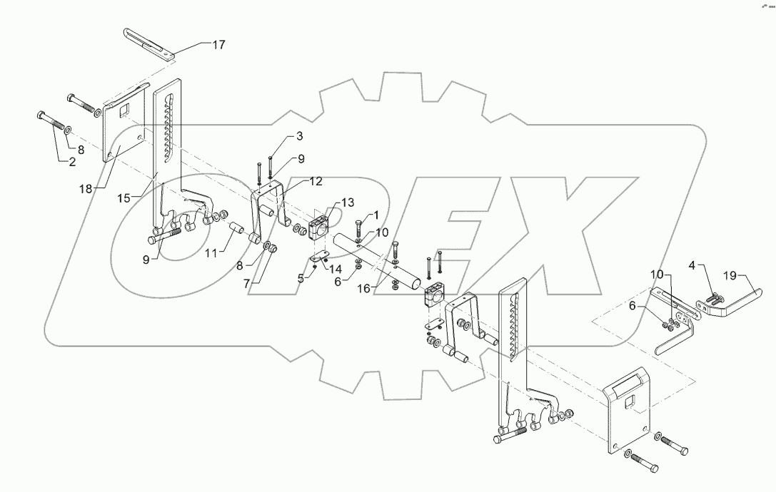 62210451 Harrow adjustment