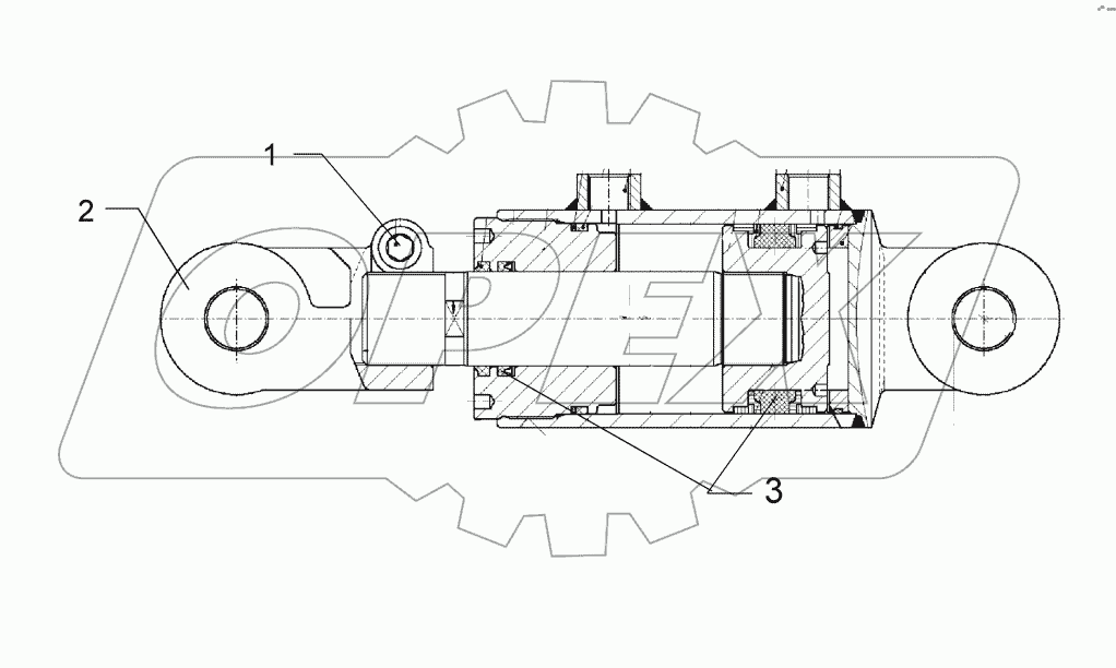 5752268 Hydraulic ram
