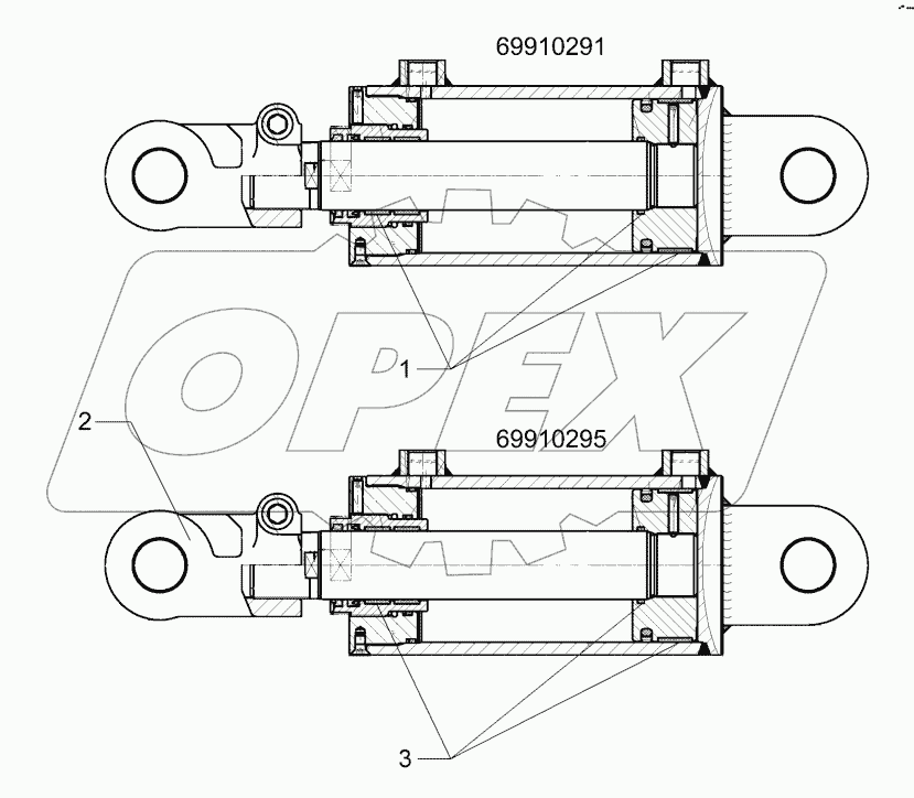 5752269 Hydraulic ram