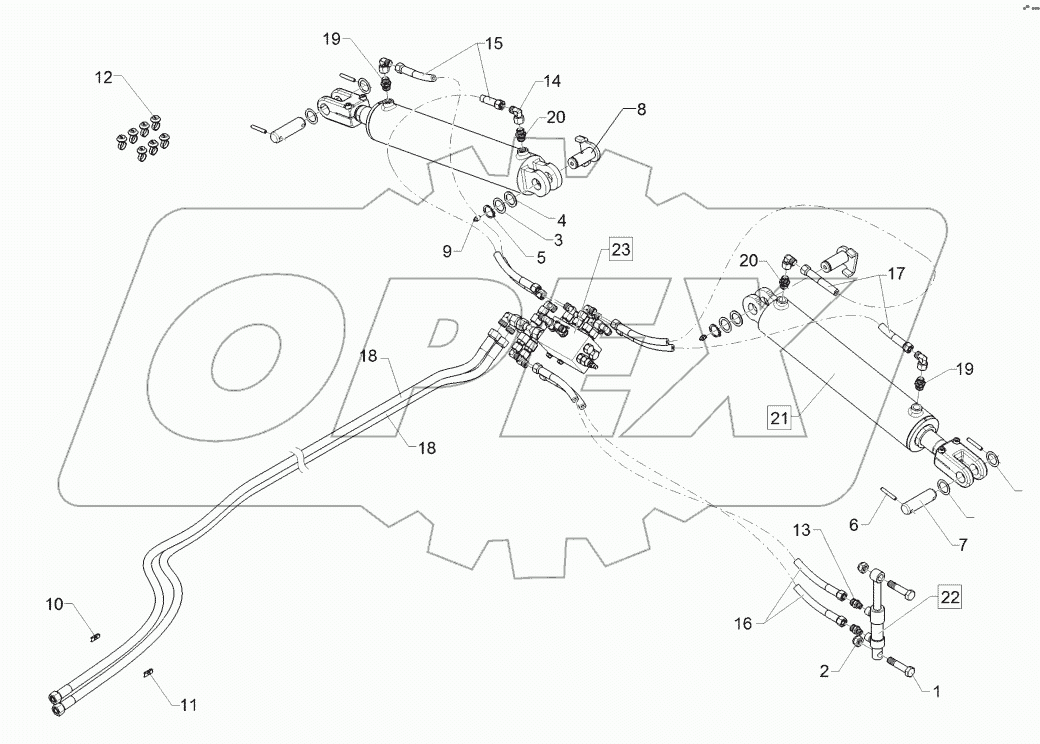 67510739 Hydraulic assembly