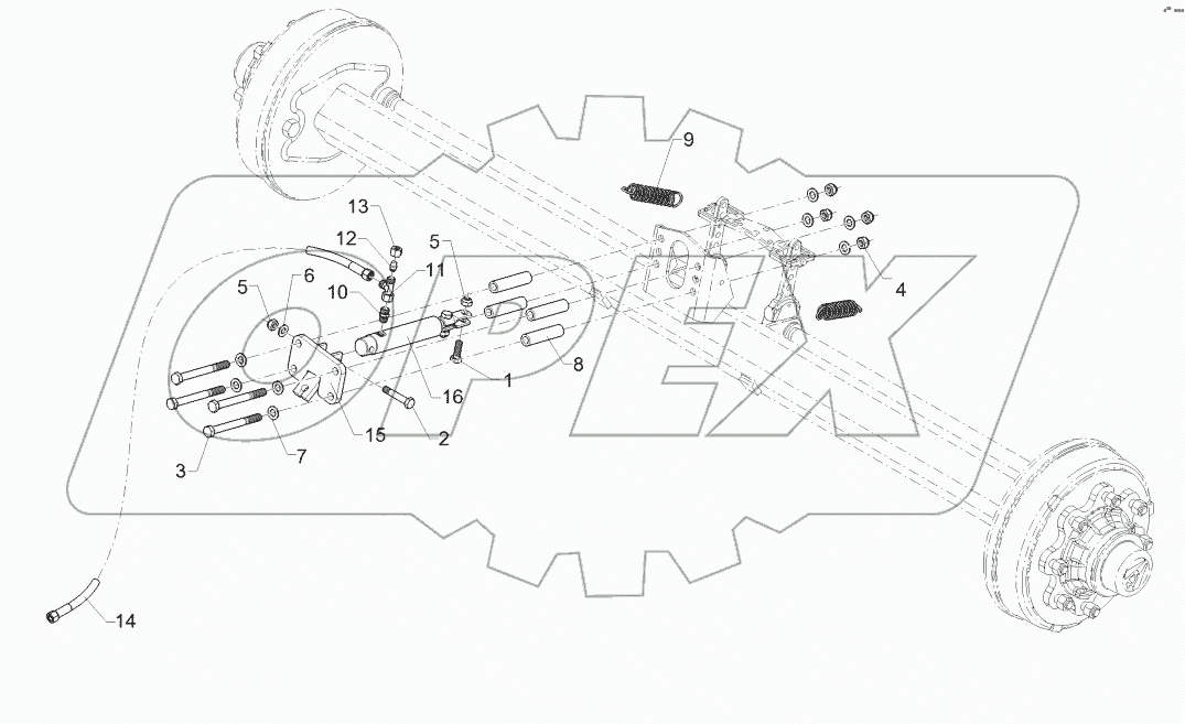 67510749 Hydraulic assembly