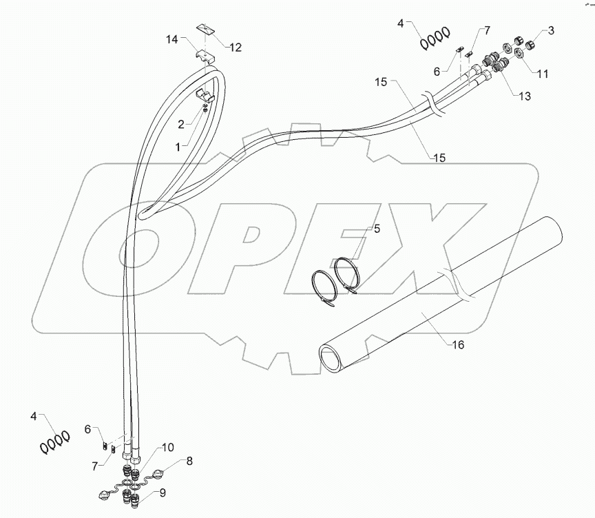 67510939 HY supply pipe trailer