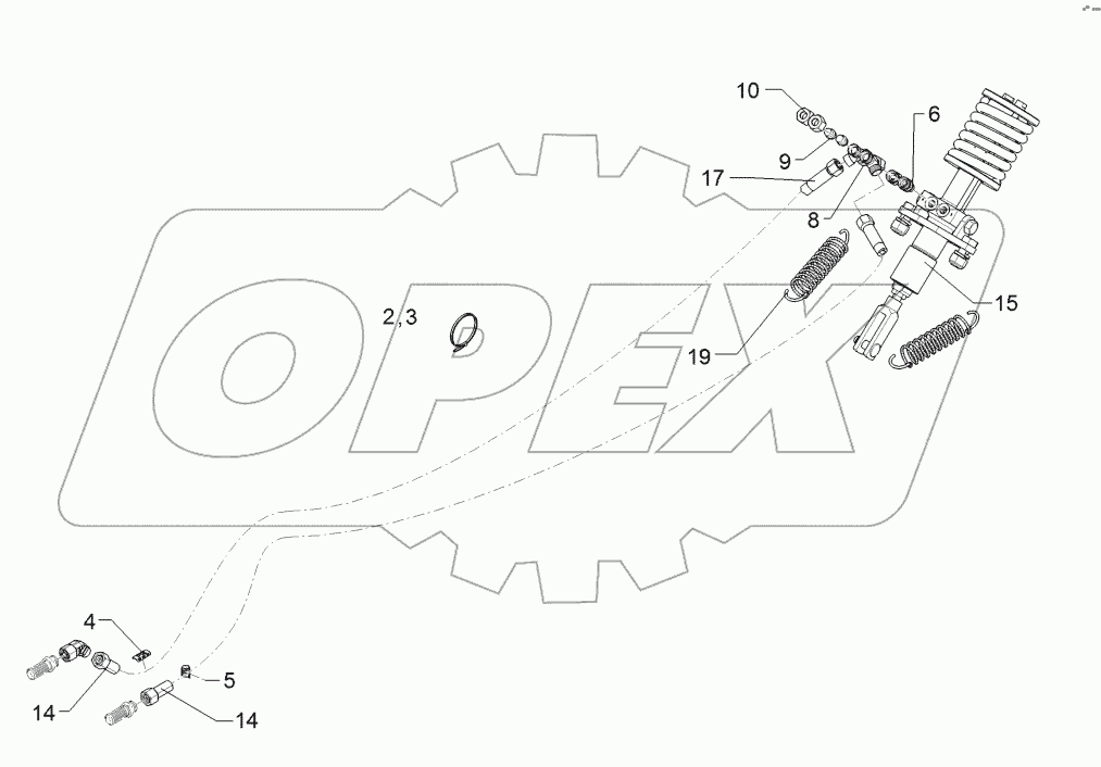 67511098 Hydraulic braking assembly