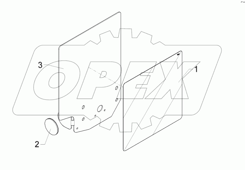57010014 Warning board