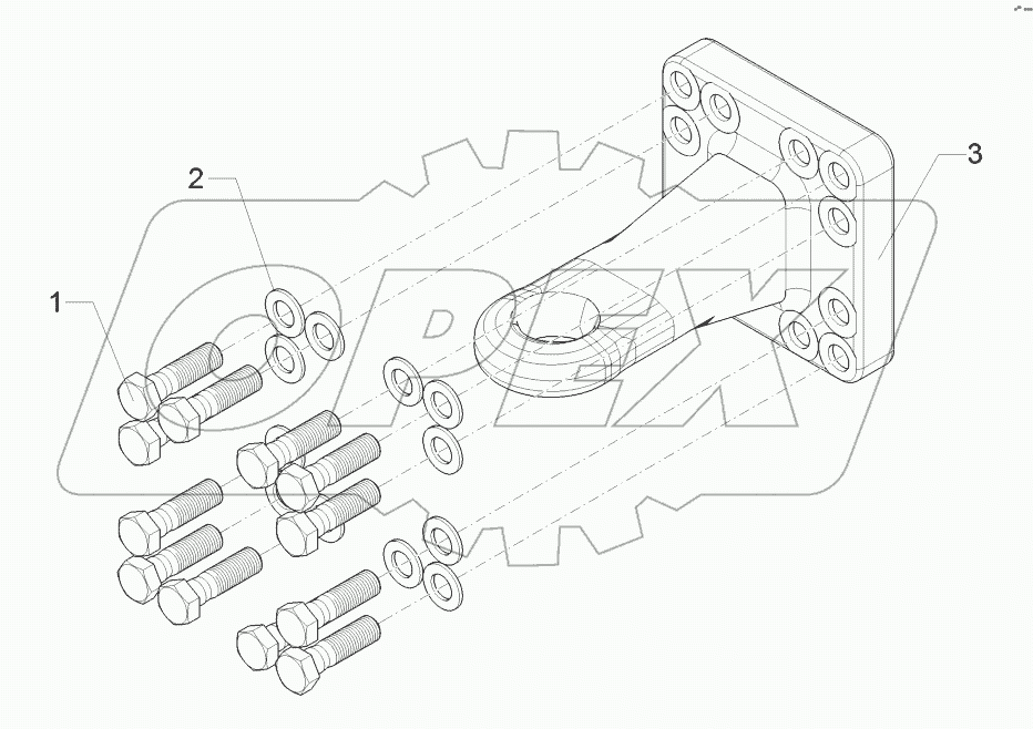 64010091 Traction loop