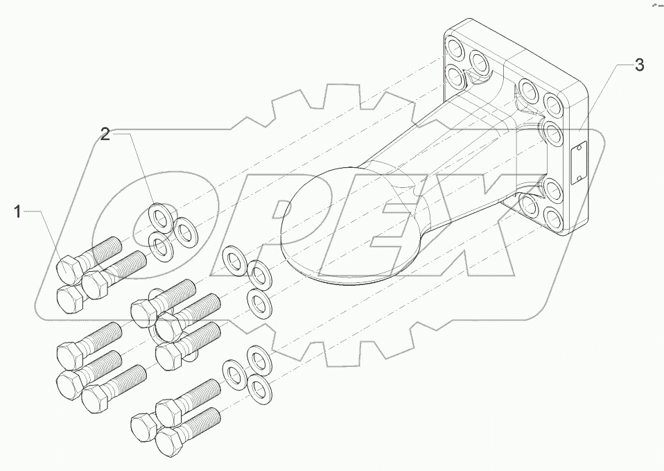 64010095 Ball-shaped coupling