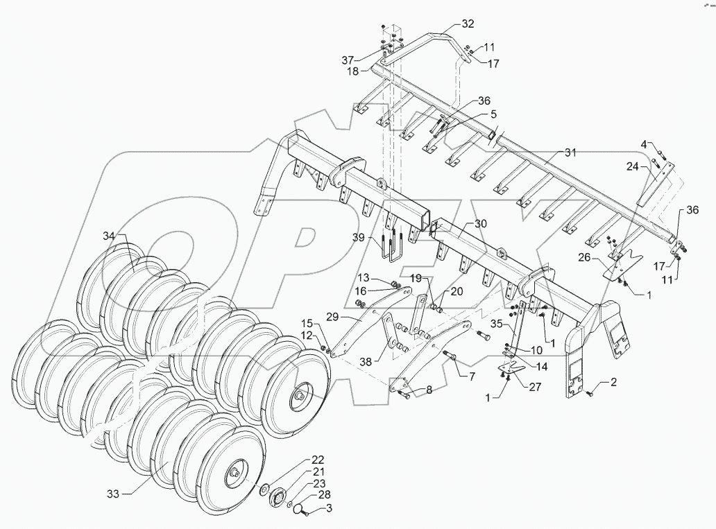 6227590 Packer double roller