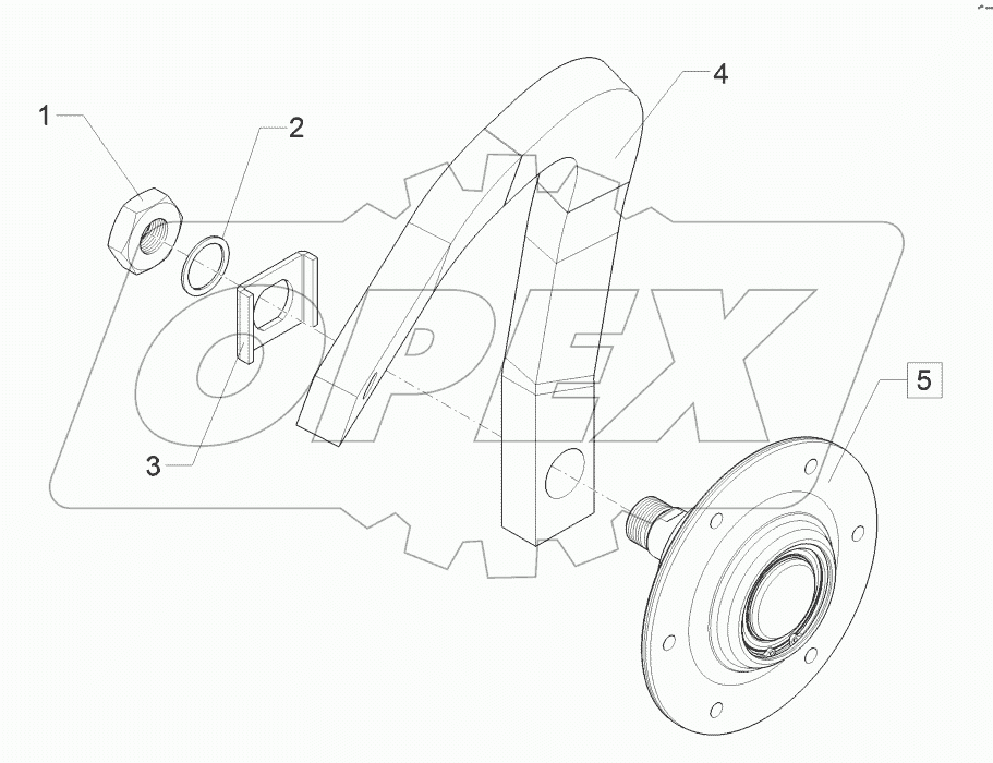 61210217 Stalk with bearing