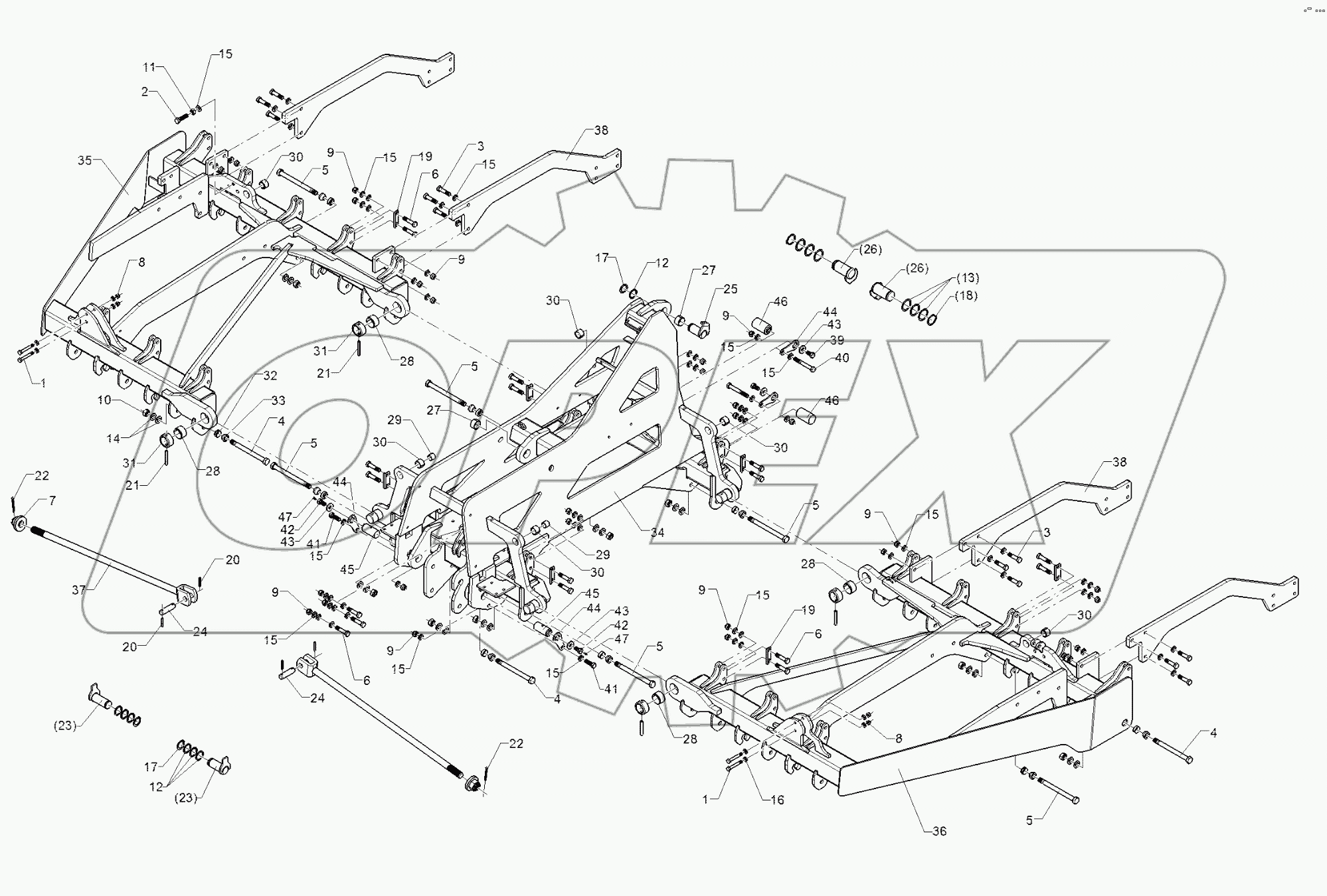 61210200 Basic frame