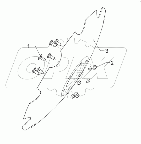 65710048 Concave disc