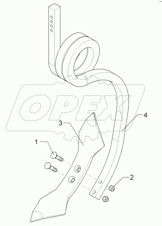 55710003 Spiral tine