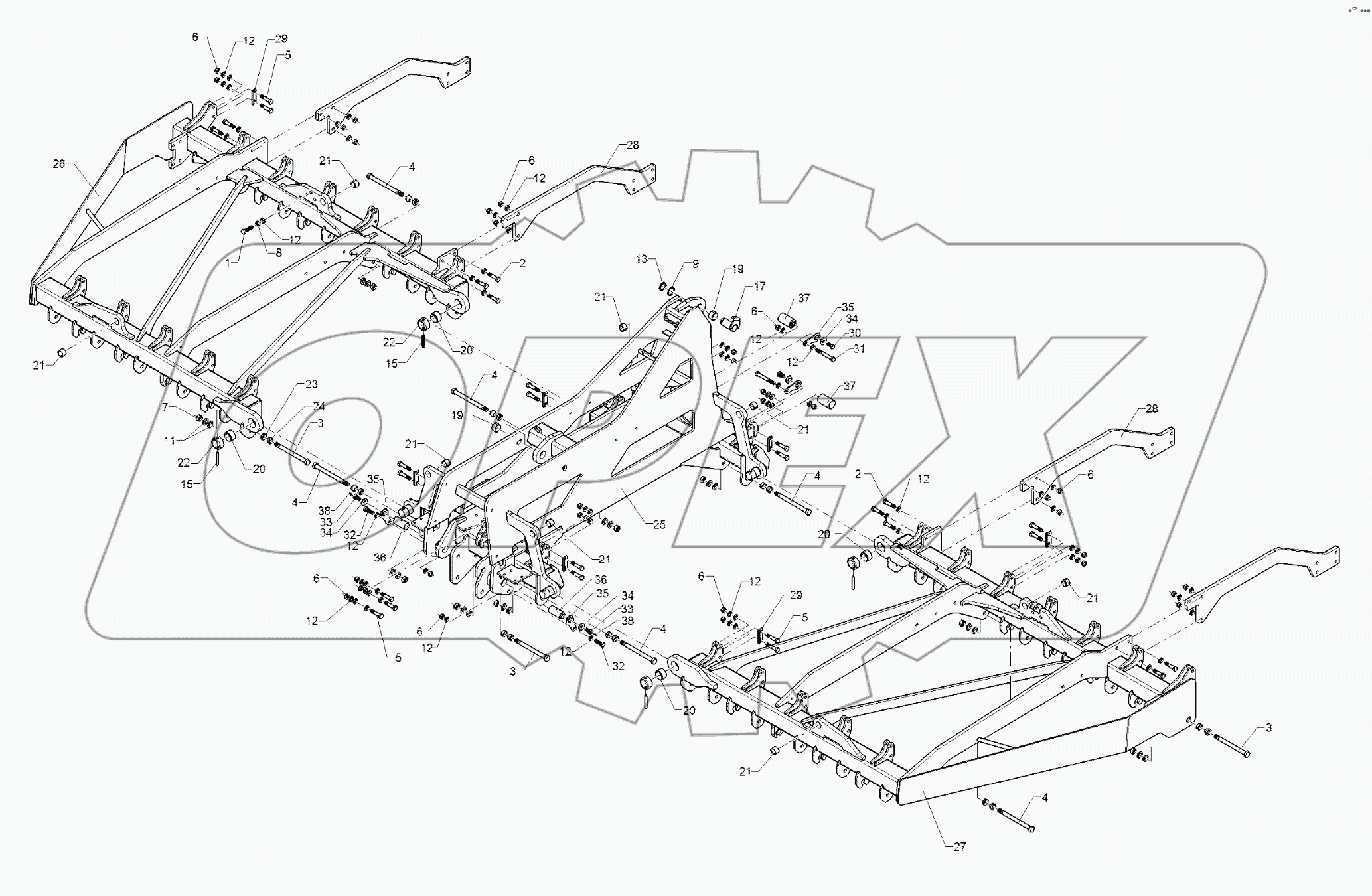 61210233 Basic frame