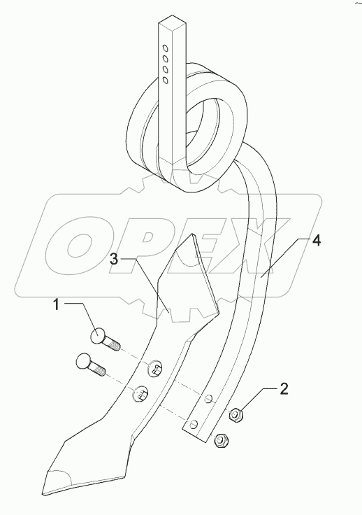 55710002 Spiral tine