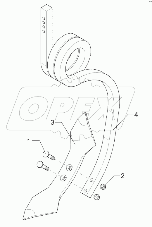 55710003 Spiral tine