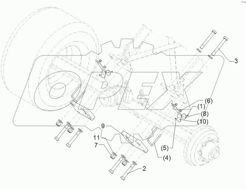 5501125 Set of fittings