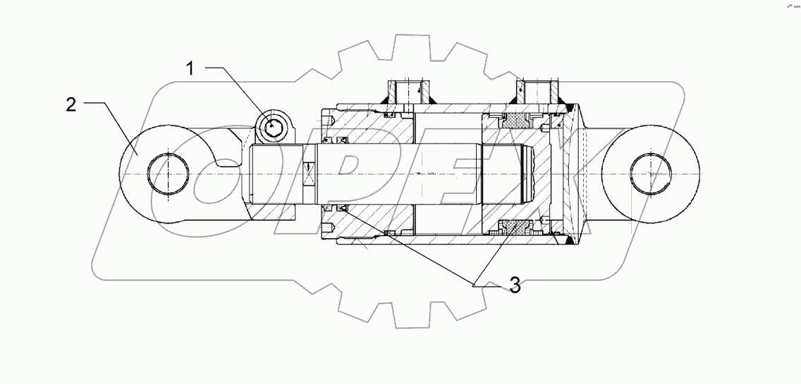 5752268 Hydraulic ram