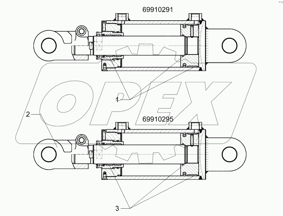 5752269 Hydraulic ram