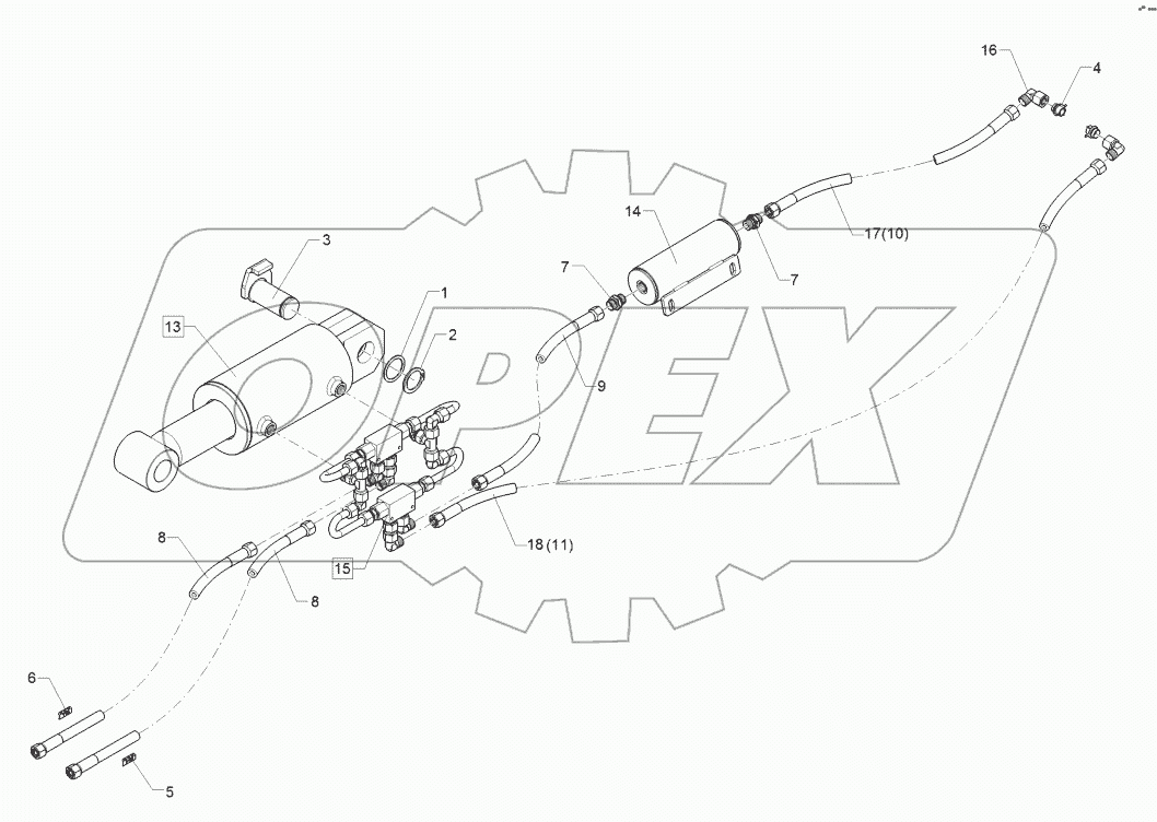 67510667 HY-assembly pole