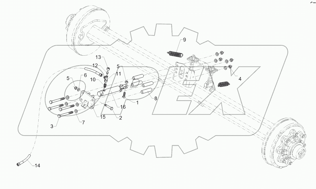 67510749 Hydraulic assembly