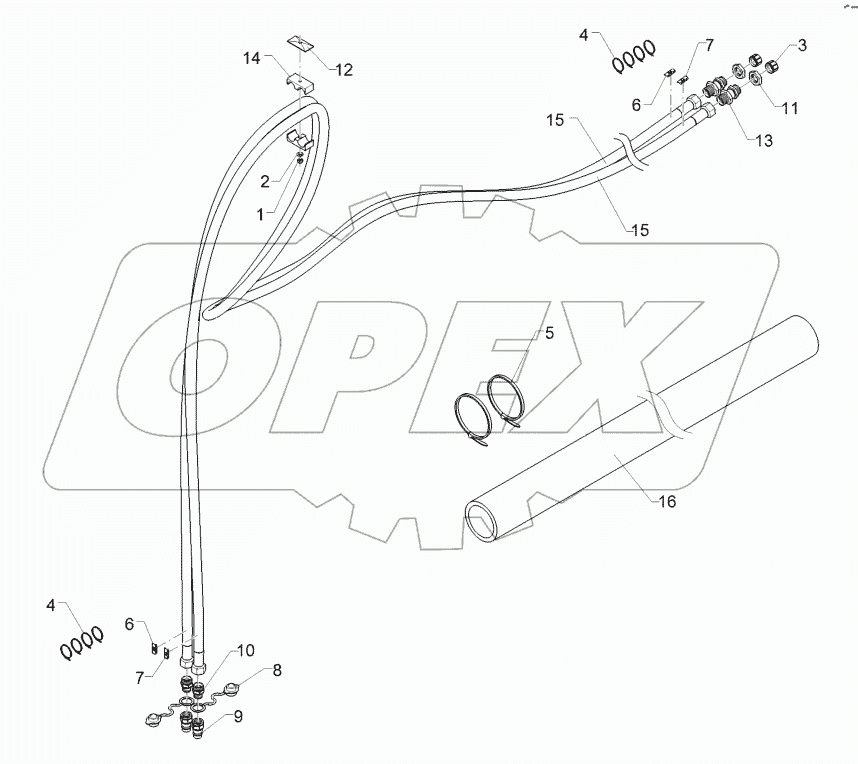 67510945 HY supply pipe trailer