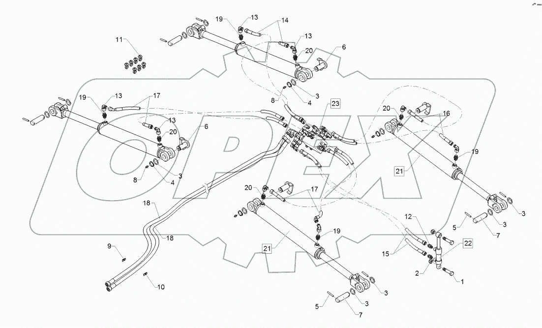 67510959 Hydraulic assembly