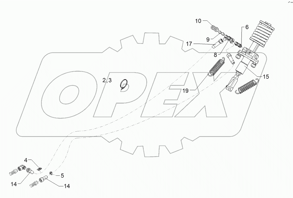 67511098 Hydraulic braking assembly