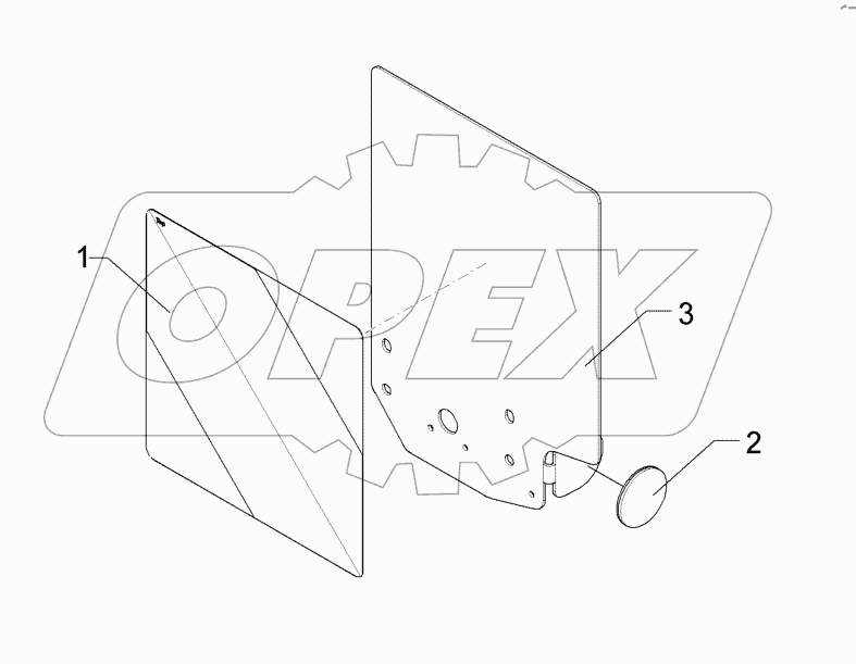 57010015 Warning board